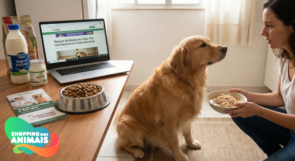 Recusa de Ração em Cães: Por Que Acontece e Como Resolver a Falta de Apetite