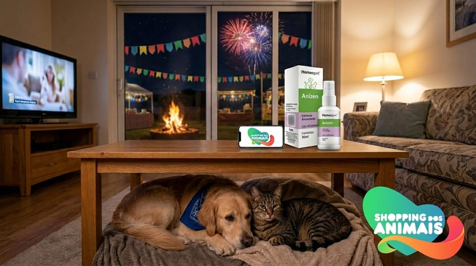 ALERTA: Fogos de artifício disparam crises de pânico em pets